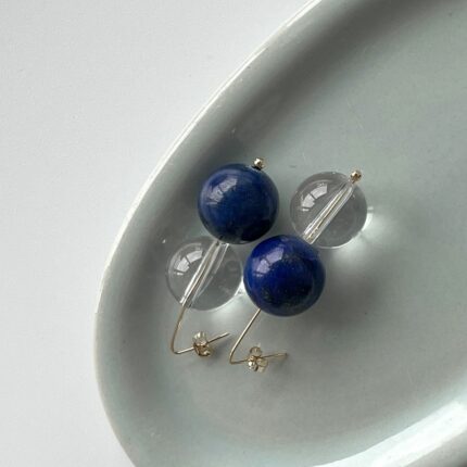 398 Asapus crystal earrings